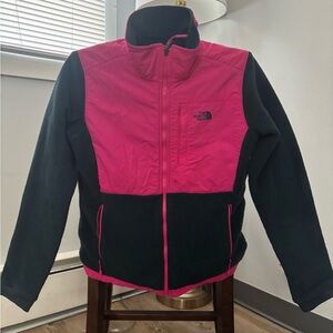 The North Face Pink and Black Jacket